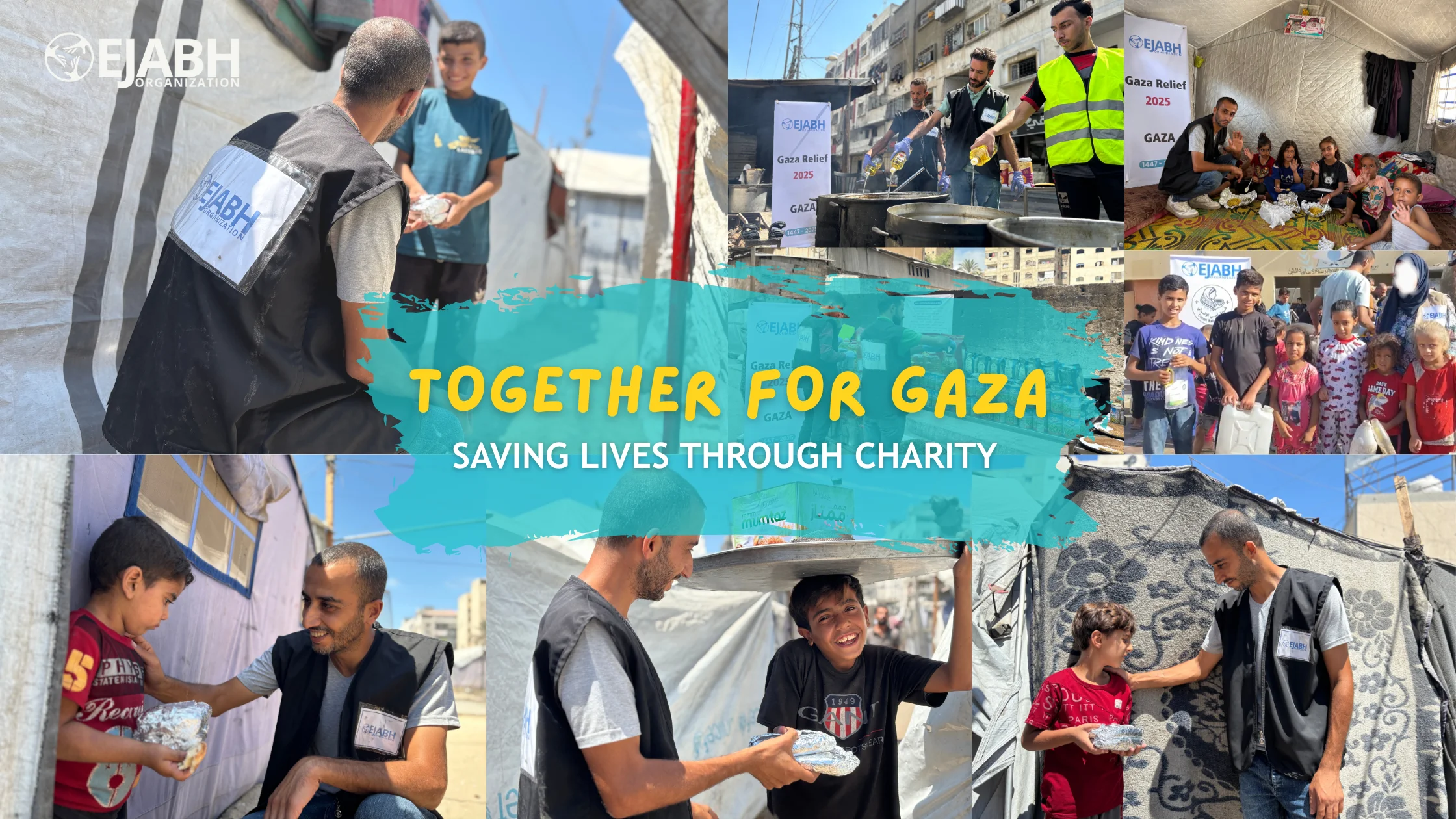 Empty Tables Hungry Hearts Gaza Food Campaign